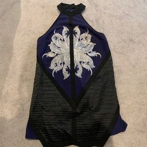 Cameo sleeveless dress